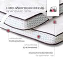RIBECO Topper Aaron MINI | Weiß 5