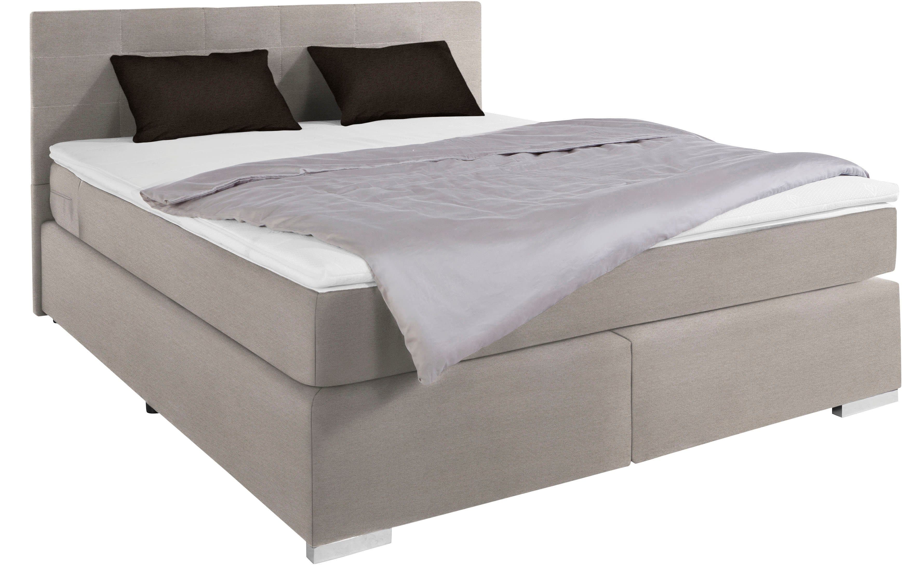 COTTA Boxspringbett Simba | Beige