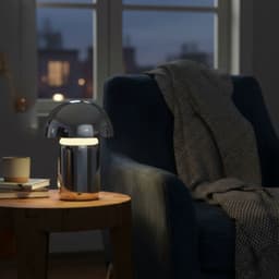 LeGer Home by Lena Gercke LED Tischleuchte Galilea | Silber