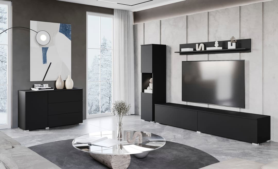 OTTO home Sideboard PARIS | Schwarz