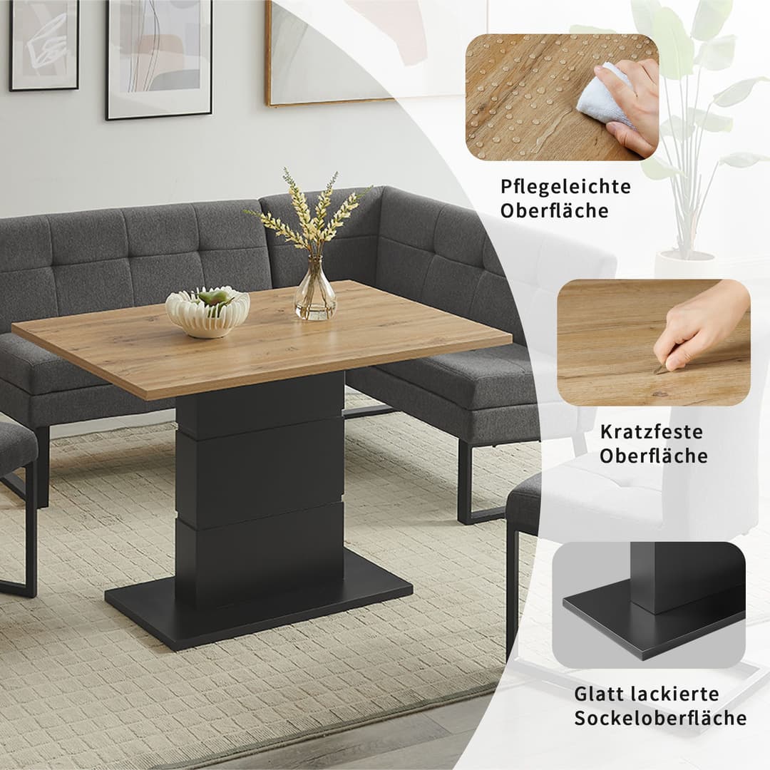 OTTO home Eckbankgruppe Geranie | Holztöne