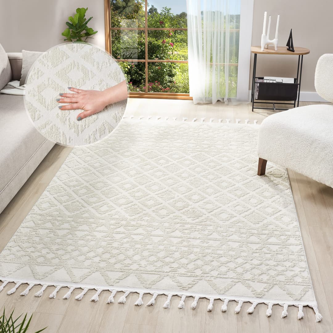 OTTO home Teppich Ribeyret | Beige