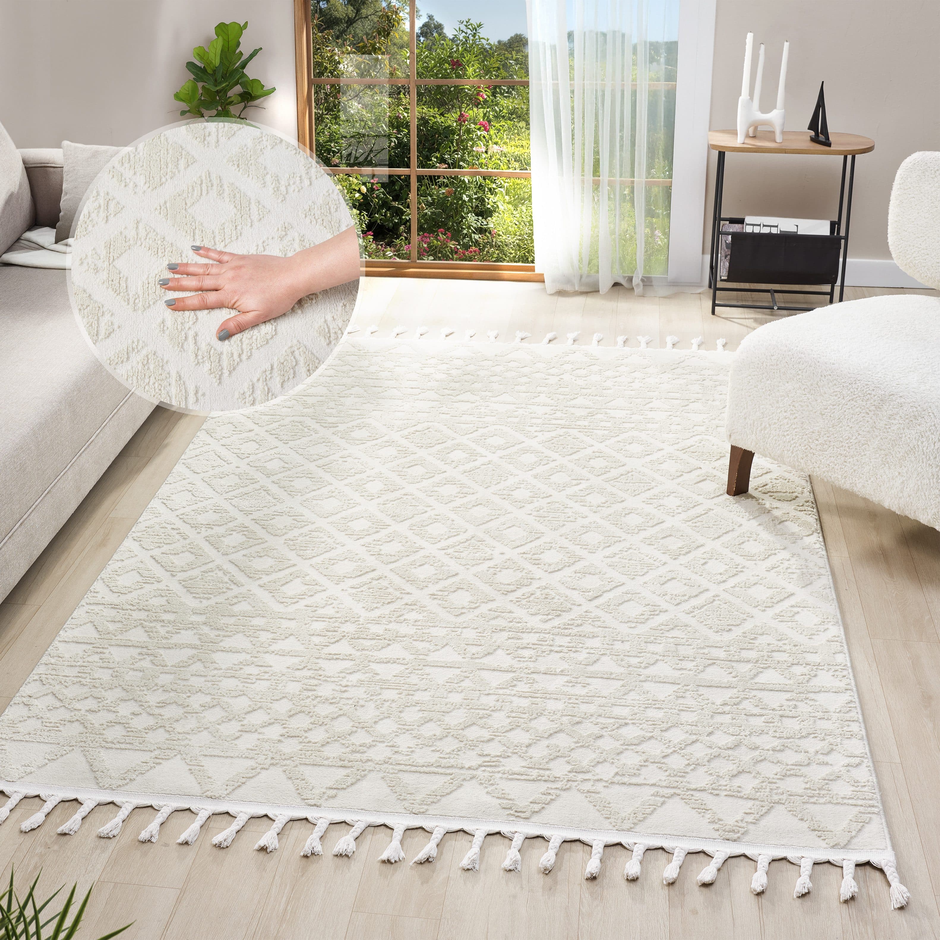 OTTO home Teppich Ribeyret | Beige