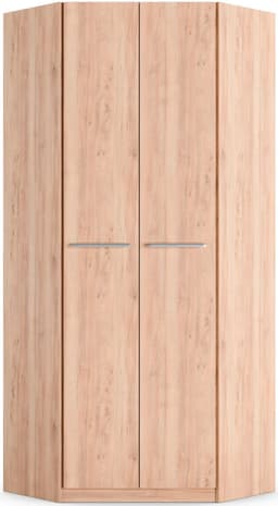 priess Eckkleiderschrank Barcelona | Holztöne