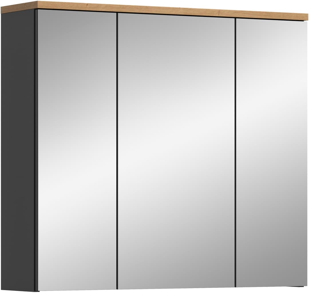 welltime Spiegelschrank REHAT | Braun