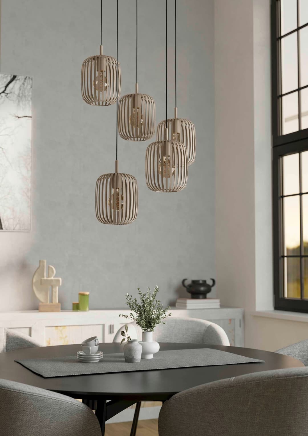 EGLO ROMAZZINA Pendelleuchte | Beige