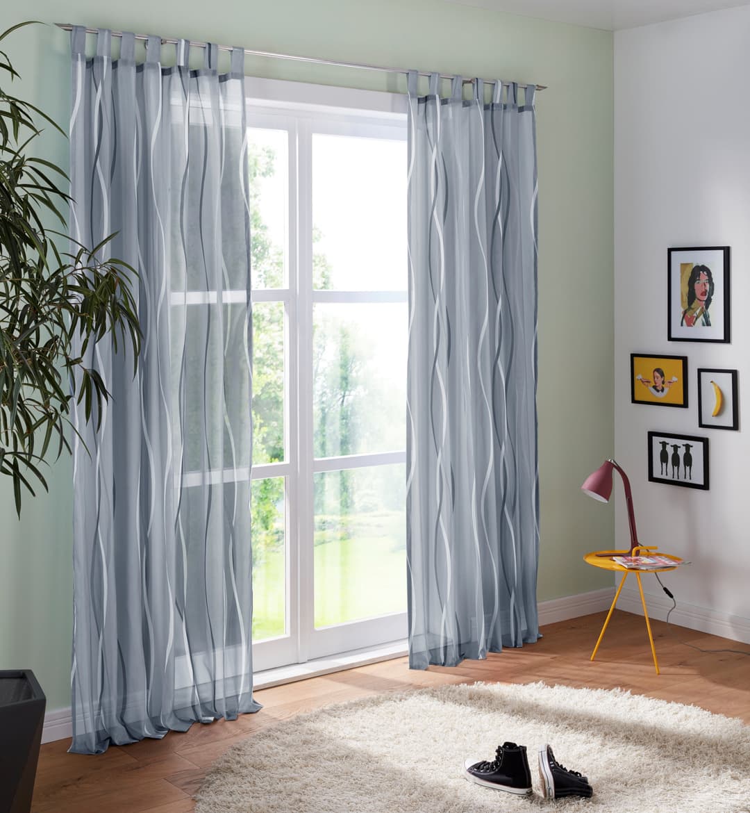 OTTO home Gardine Dimona | Grau