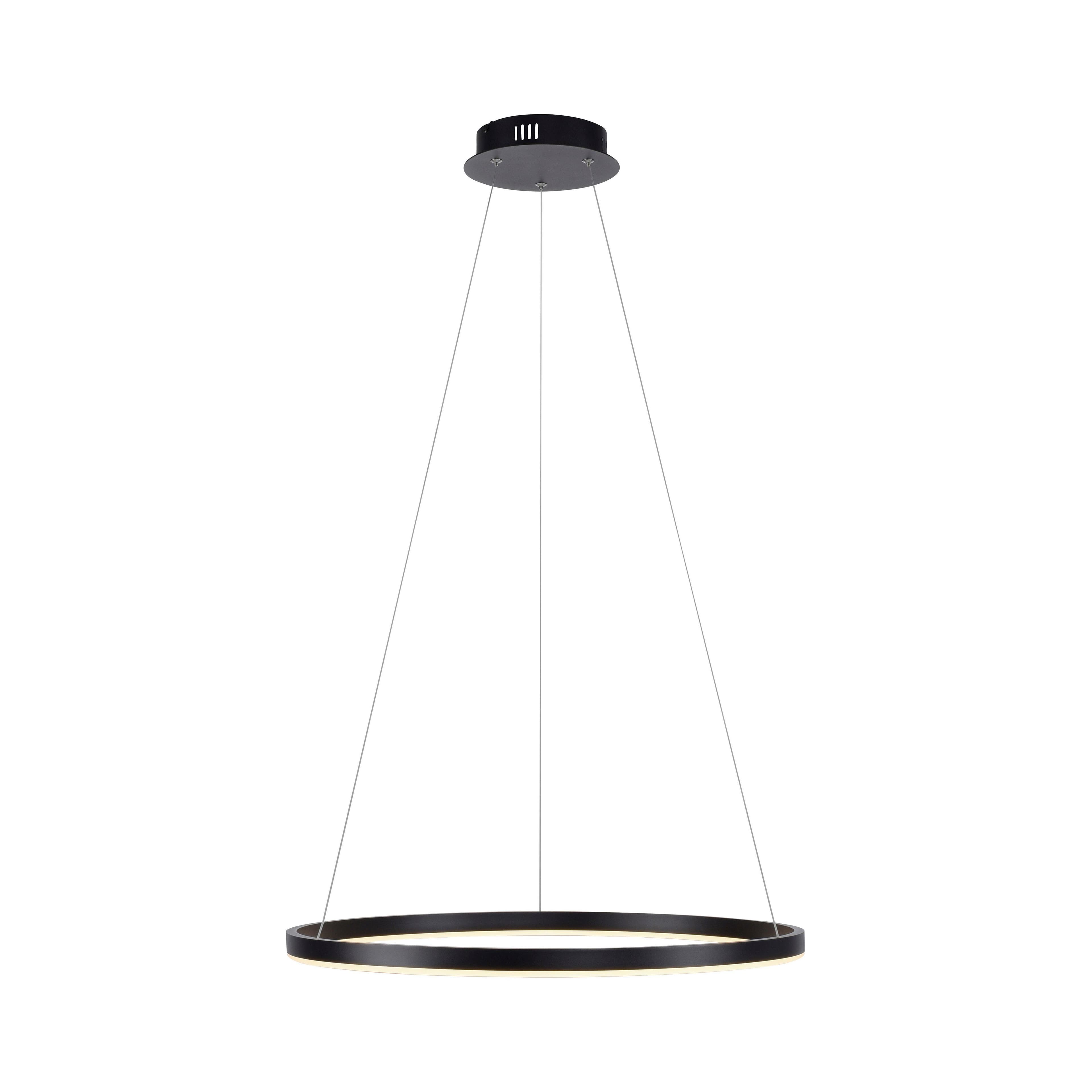 JUST LIGHT Pendelleuchte RITUS | Schwarz
