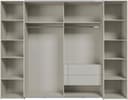FORTE Kleiderschrank Narago | Beige 5
