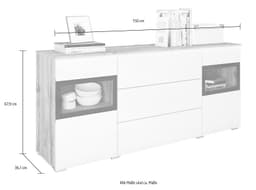 Home affaire Sideboard VERA | Weiß
