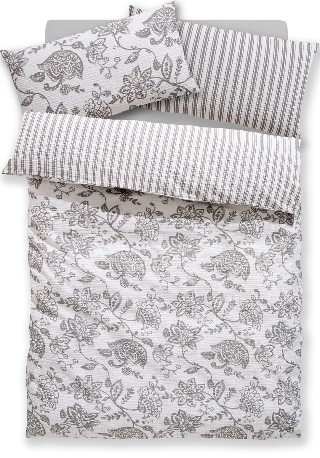 OTTO home Bettwäsche Nordby | Grau