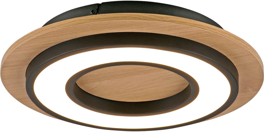 JUST LIGHT Deckenleuchte TOLA | Holztöne