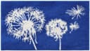 Grund Badematte Pusteblume | Blau