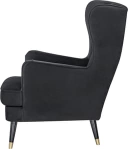 Home affaire Ohrensessel ZILLER | Schwarz