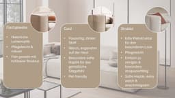 LeGer Home by Lena Gercke PIARA XXL 3-Sitzer Sofa | Beige