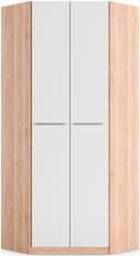 priess Eckkleiderschrank Barcelona | Holztöne