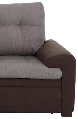 Home affaire Ecksofa Föhr L-Form | Braun
