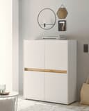 Home affaire Highboard City/Giron | Weiß