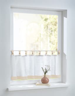 Kutti Scheibengardine Cottage Panneau | Beige