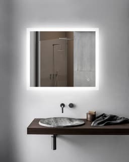 welltime LED-Lichtspiegel Harmony | Weiß