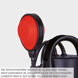 Scheppach Schmutzwasserpumpe DWP750 | Schwarz