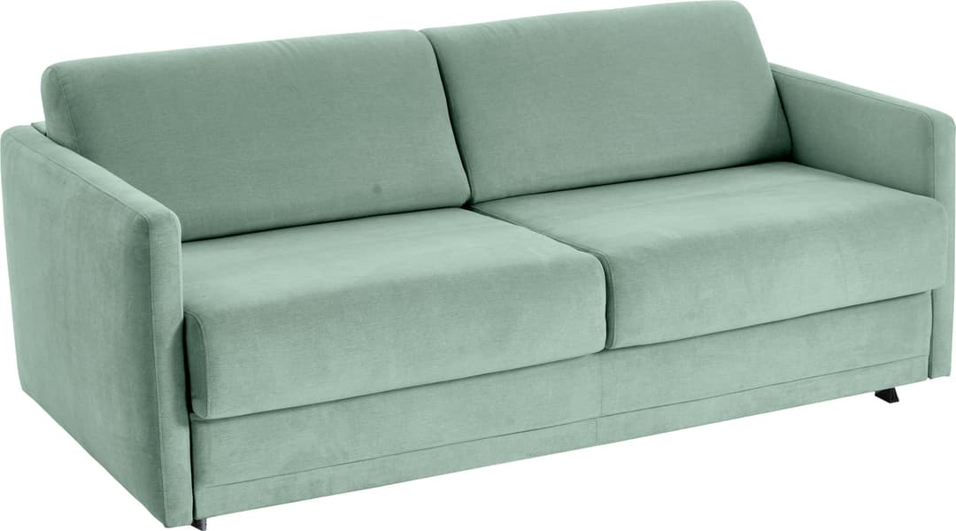 ATLANTIC home collection Schlafsofa Limone | Grün
