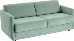 ATLANTIC home collection Schlafsofa Limone | Grün
