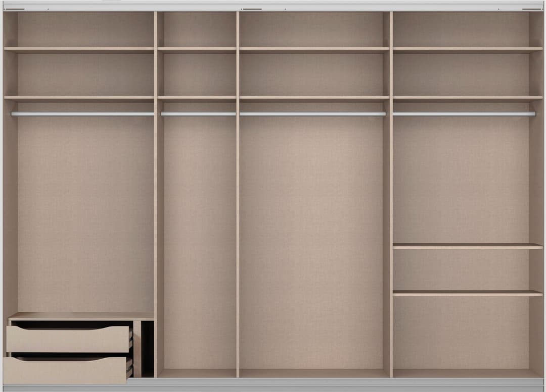 rauch ORACLE Schwebetürenschrank | Weiß