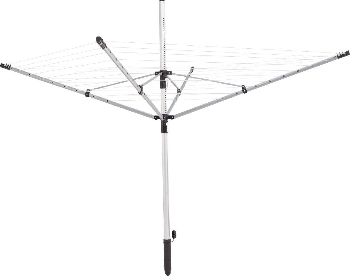 Leifheit Wäschespinne LinoPush 500 | Silber