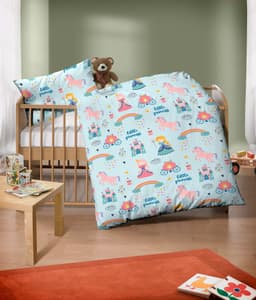 Biberna Bettwäsche kleine Prinzessin | Blau
