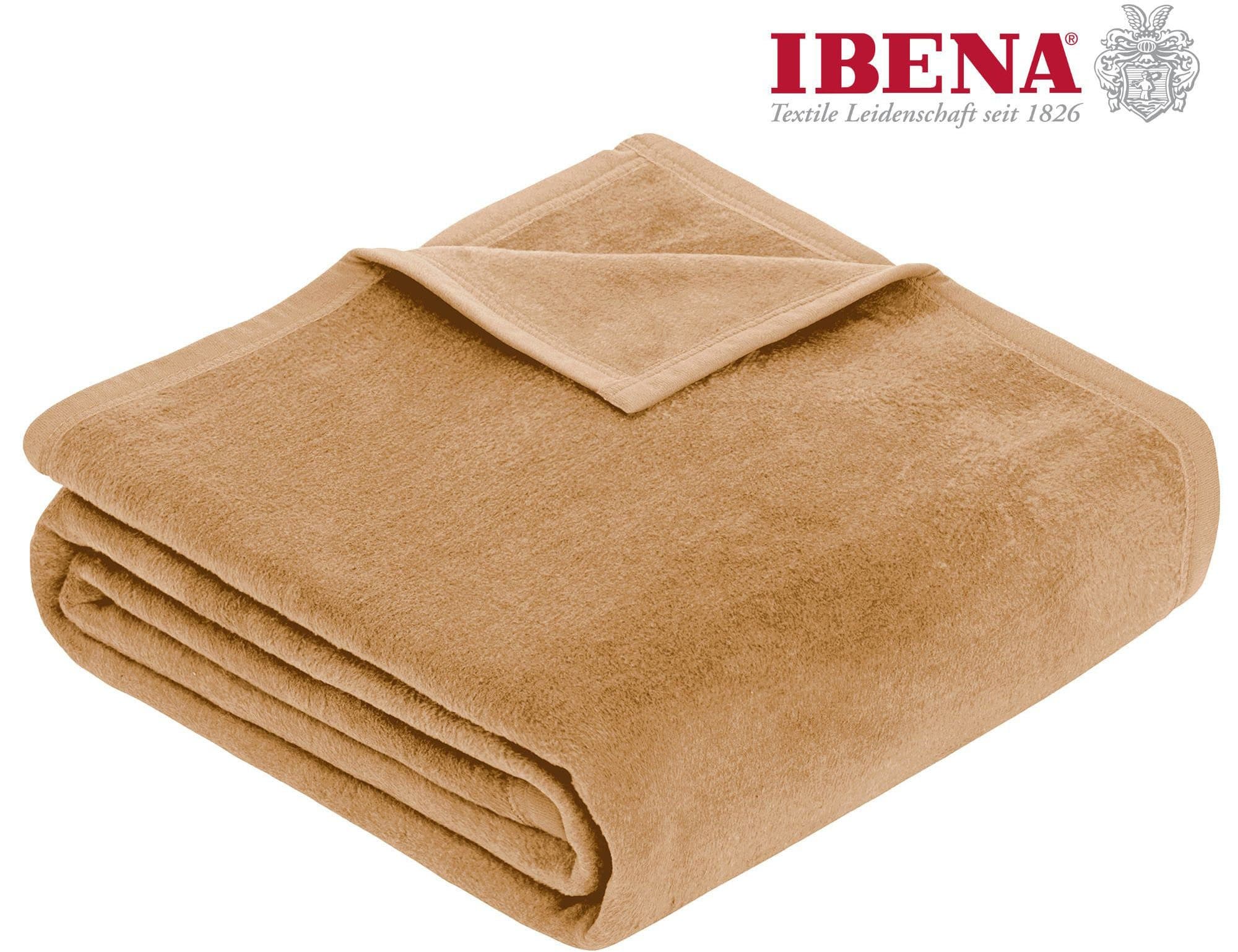IBENA Wohndecke Luxus | Beige