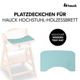 Hauck Platzset Highchair Wooden Tray Mat, Lion Mint | Grün
