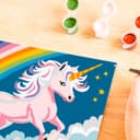 Ravensburger Malen nach Zahlen CreArt, Pinkes Einhorn | Mehrfarbig 3