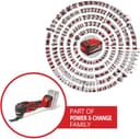 Einhell Akku-Multifunktionswerkzeug TP-MG 18 Li BL - Solo | Rot 3