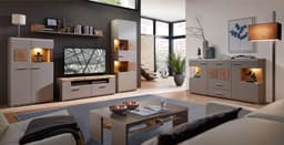 Innostyle Wohnwand FUN PLUS II | Grau