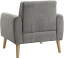 ATLANTIC home collection Sessel Moby | Grau 4