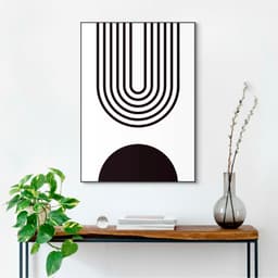 Reinders! Poster Abstrakt | Schwarz