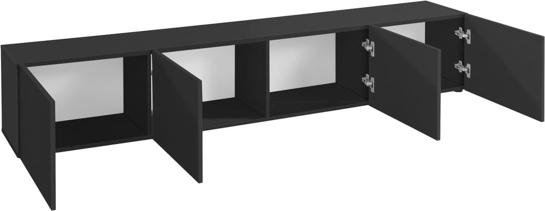 borchardt Möbel Lowboard Sophia | Schwarz