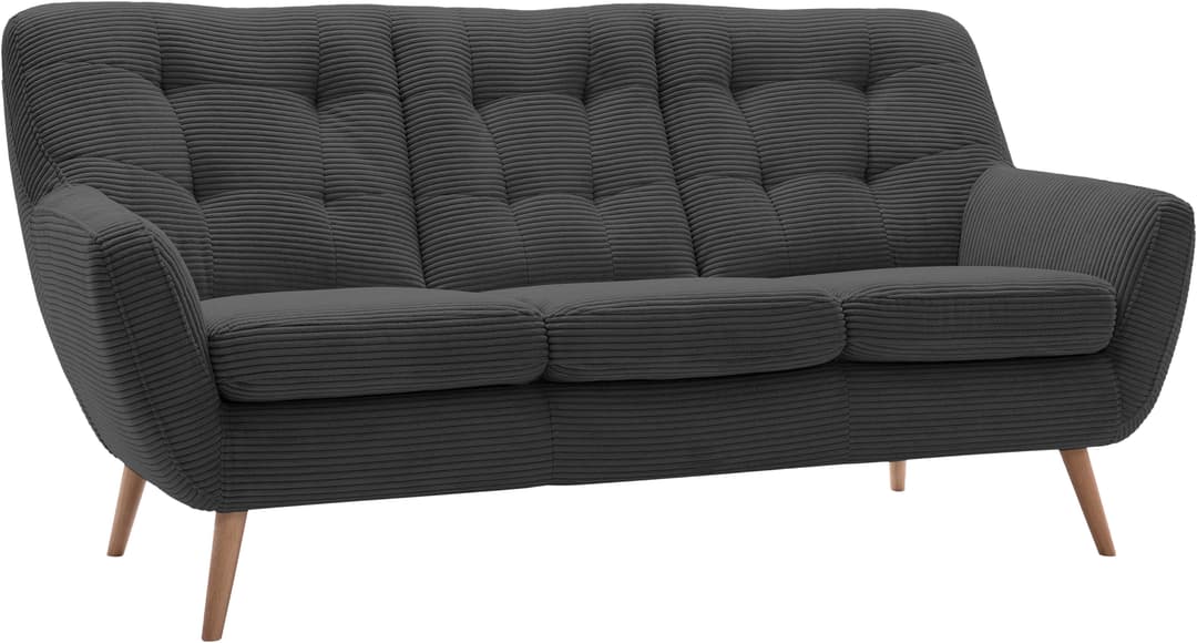 exxpo - sofa fashion 3-Sitzer Scandi | Grau