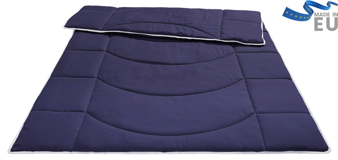 OTTO home Microfaserbettdecke Microlux | Blau