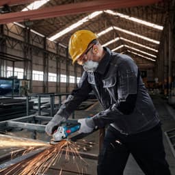 Bosch Professional Akku-Winkelschleifer GWS 18V-8 | Blau