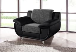 TRENDMANUFAKTUR Sessel Rondo 3 | Schwarz
