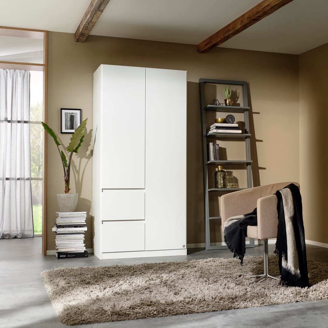 rauch NIDDA Kleiderschrank | Weiß