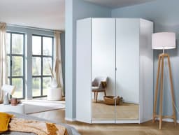 rauch Eckkleiderschrank CELLE | Weiß