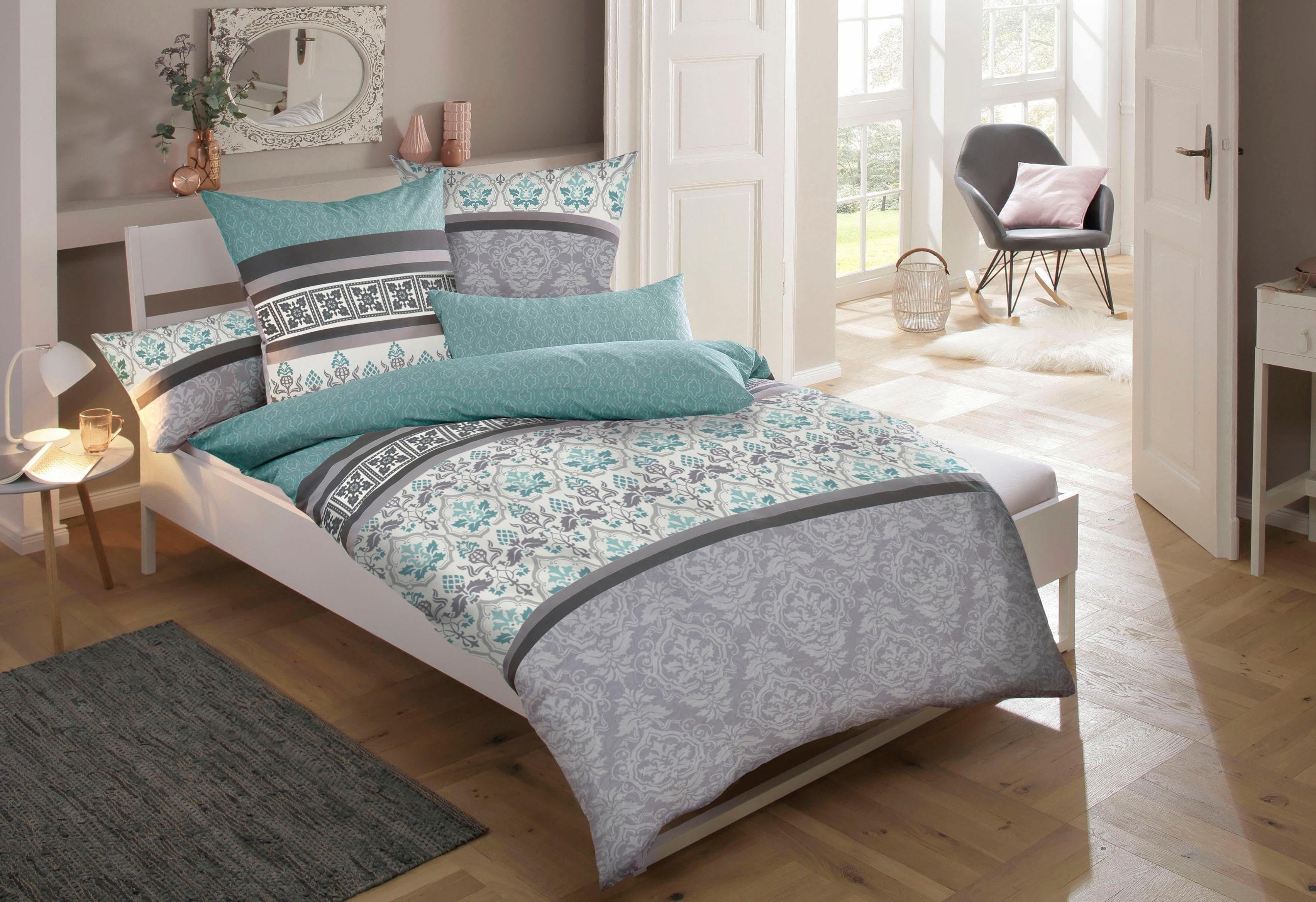 OTTO home Bettwäsche Cremona | Grau