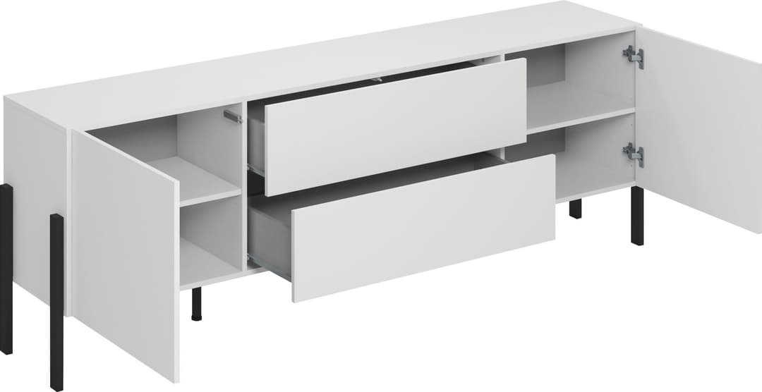 OTTO home Lowboard Jukon | Weiß