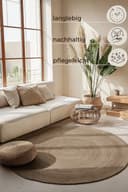 HANSE Home Teppich Rangpur | Braun 4