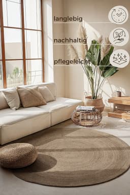 HANSE Home Teppich Rangpur | Braun