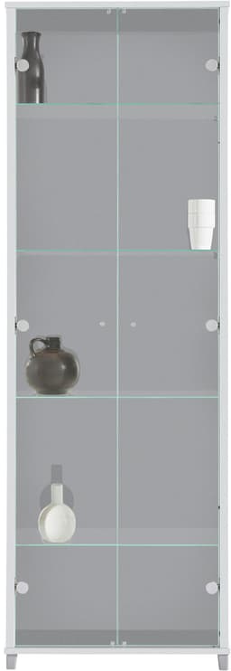 fif möbel Vitrine OPTIMA | Silber