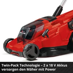 Einhell RASARRO 36/42 Akkurasenmäher | Rot